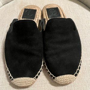 Tory Burch Max Suede Espadrille Mules